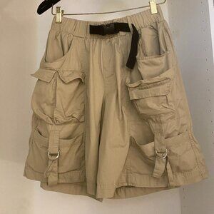 Khaki Cargo Shortd